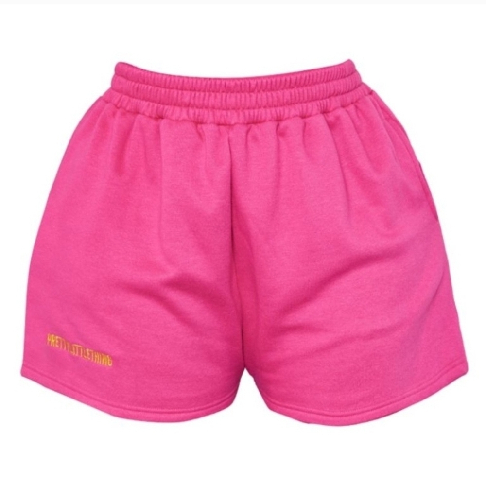 PrettyLittleThing Vibrant Pink Athletic Shorts
